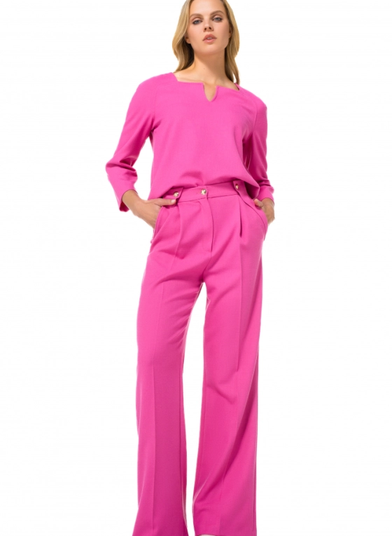 Caroline Biss Broek 1582 73 Roze Symfony Mode