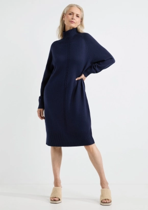 Josephine Co jurk Anika dress Donkerblauw Symfony Mode